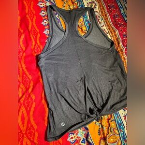 lululemon athletica Charcoal tank top